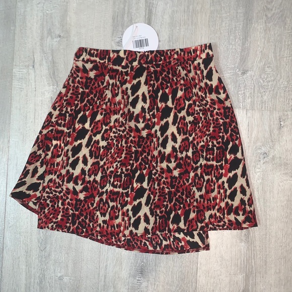 NWT Princess Polly Cheetah Print Keely Mini Skirt - Picture 5 of 5